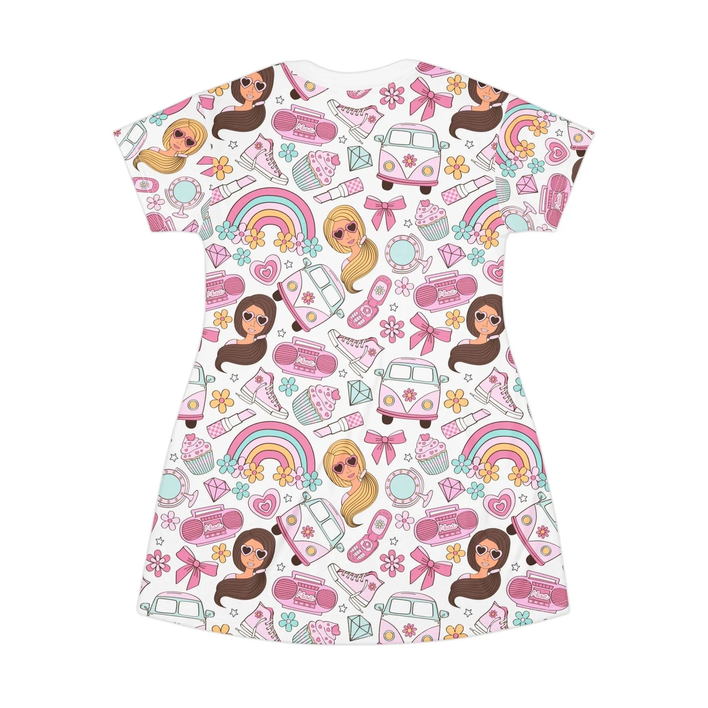 Fierce Females T-Shirt Dress - All Over Prints