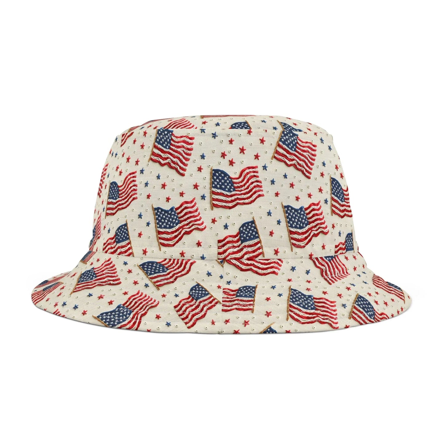 Flag of Freedom Custom Bucket Hat - Hats