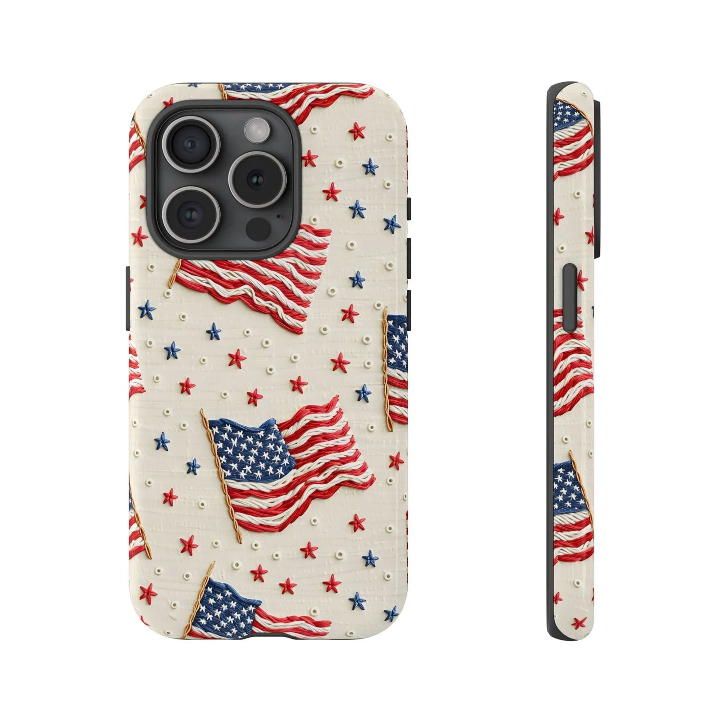 Flag of Freedom iPhone Case - 15 Pro / Glossy - Phone