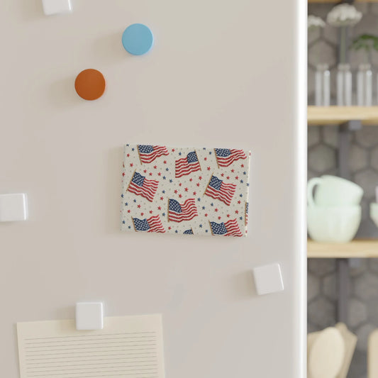 Flag of Freedom Magnet - 1 pc / 2’’ x 3’’ / Rectangle - Home Decor