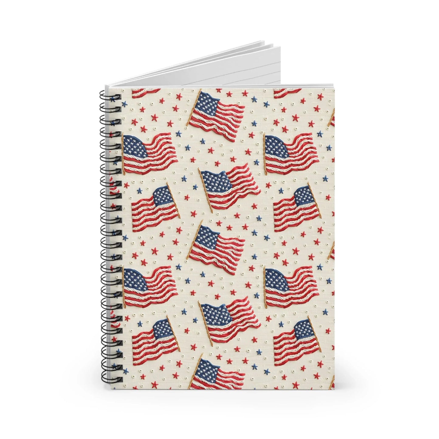 Flag of Freedom Notebook - One Size - Paper products