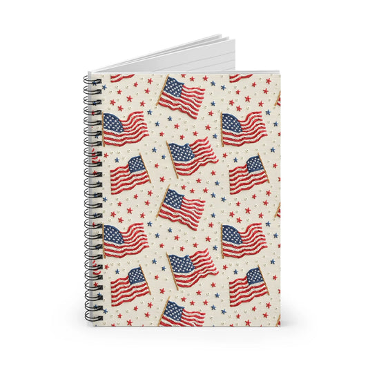 Flag of Freedom Notebook - One Size - Paper products