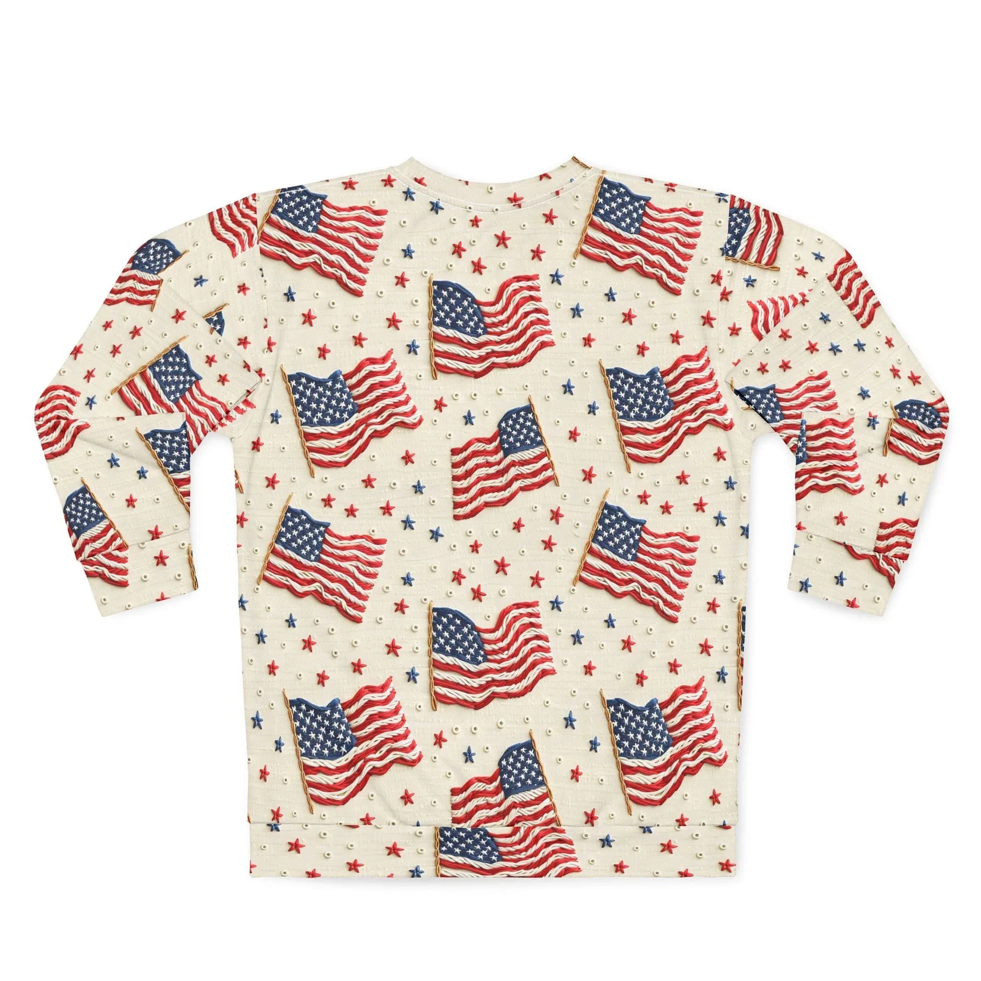 Flag of Freedom Spirit Sweatshirt - All Over Prints