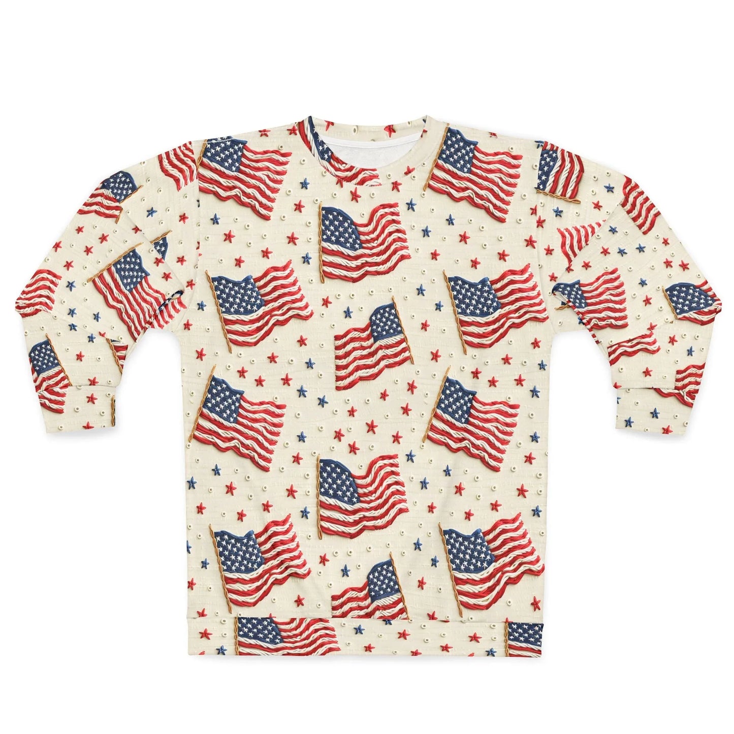 Flag of Freedom Spirit Sweatshirt - XS - All Over Prints