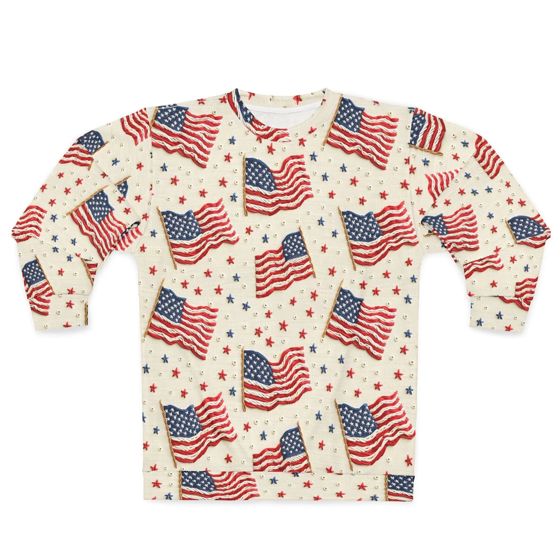 Flag of Freedom Spirit Sweatshirt - XS - All Over Prints