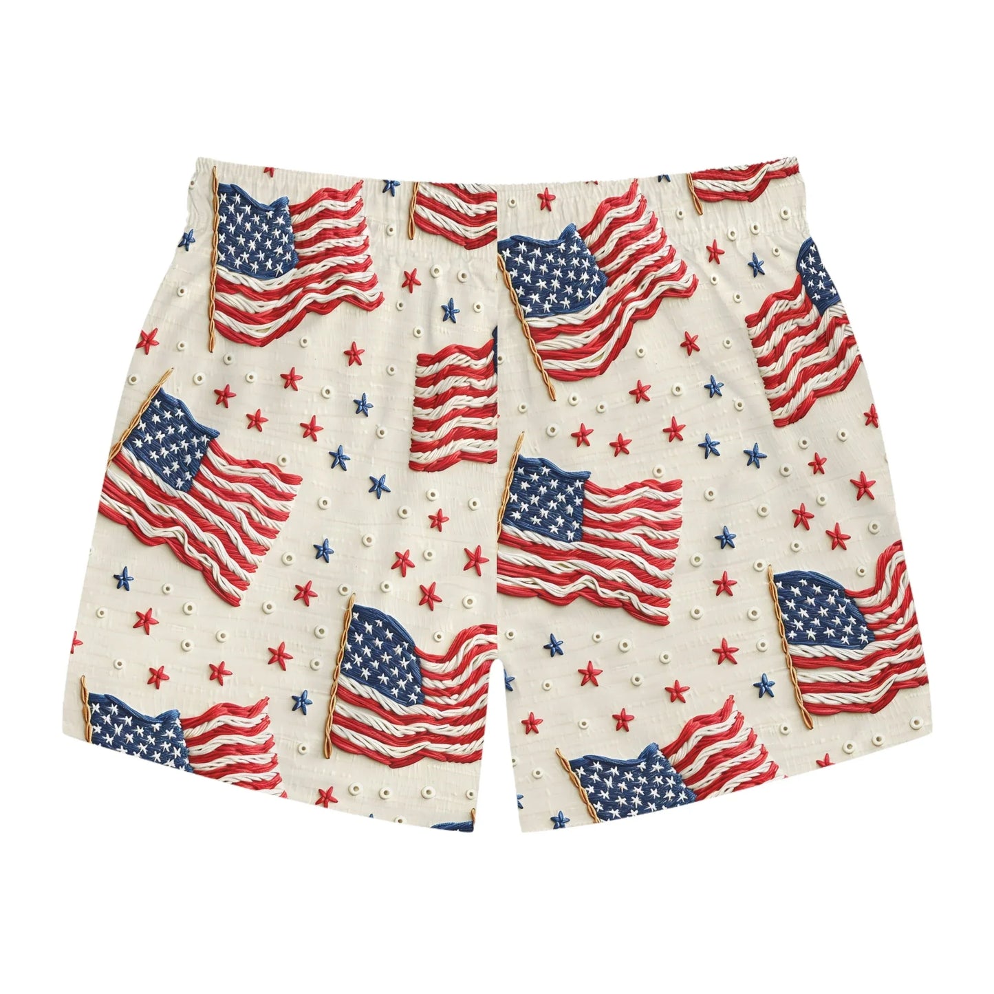 Flag of Freedom Swim Trunks - All Over Prints