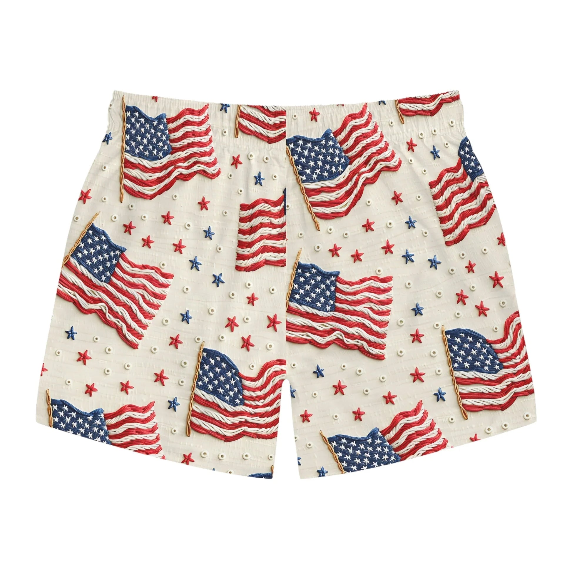 Flag of Freedom Swim Trunks - All Over Prints