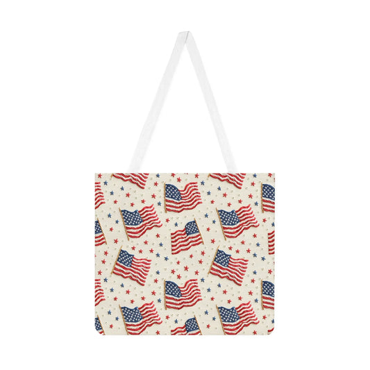 Flag of Freedom Tote Bag - One size / White - Bags