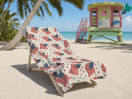 Flag of Freedom Towel – RELLE Fashion & Lifestyle – Product Image