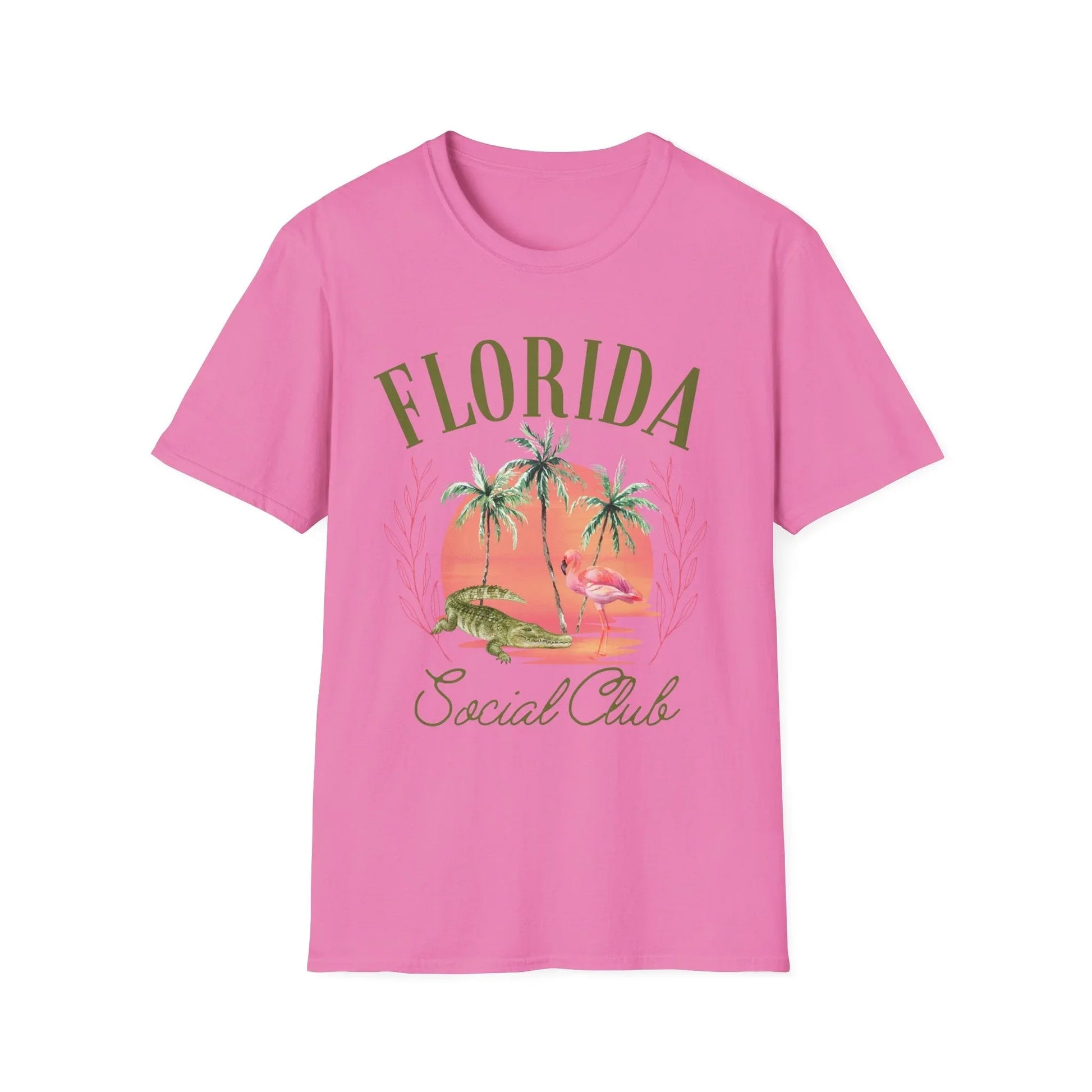 Florida Social Club T-Shirt | Unisex - S / Azalea