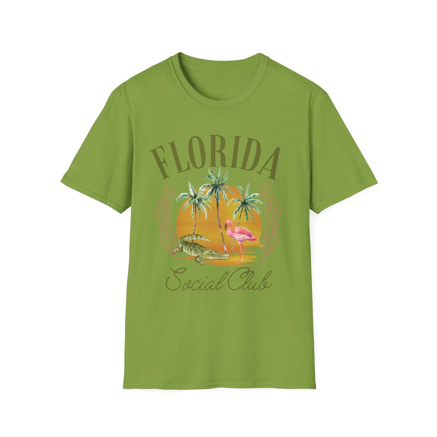 Florida Social Club T-Shirt | Unisex - S / Kiwi