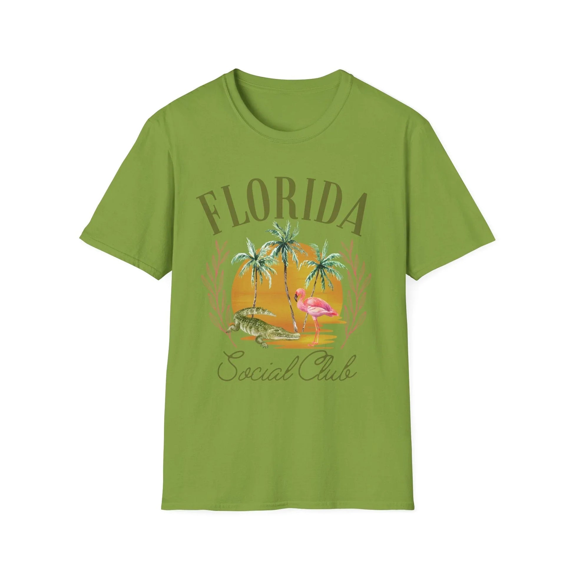 Florida Social Club T-Shirt | Unisex - S / Kiwi