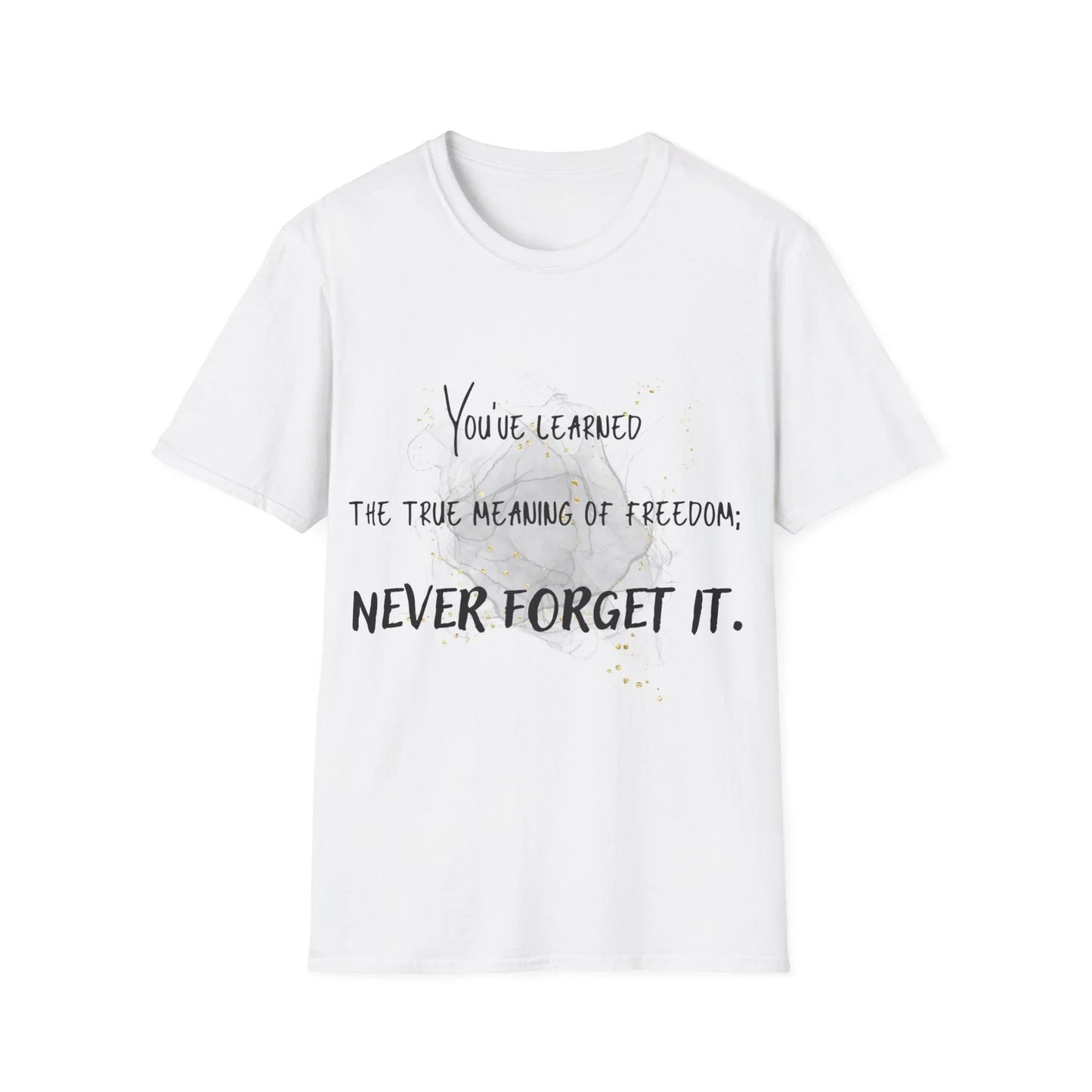 Freedom Learned | white | Unisex - White / S - T-Shirt