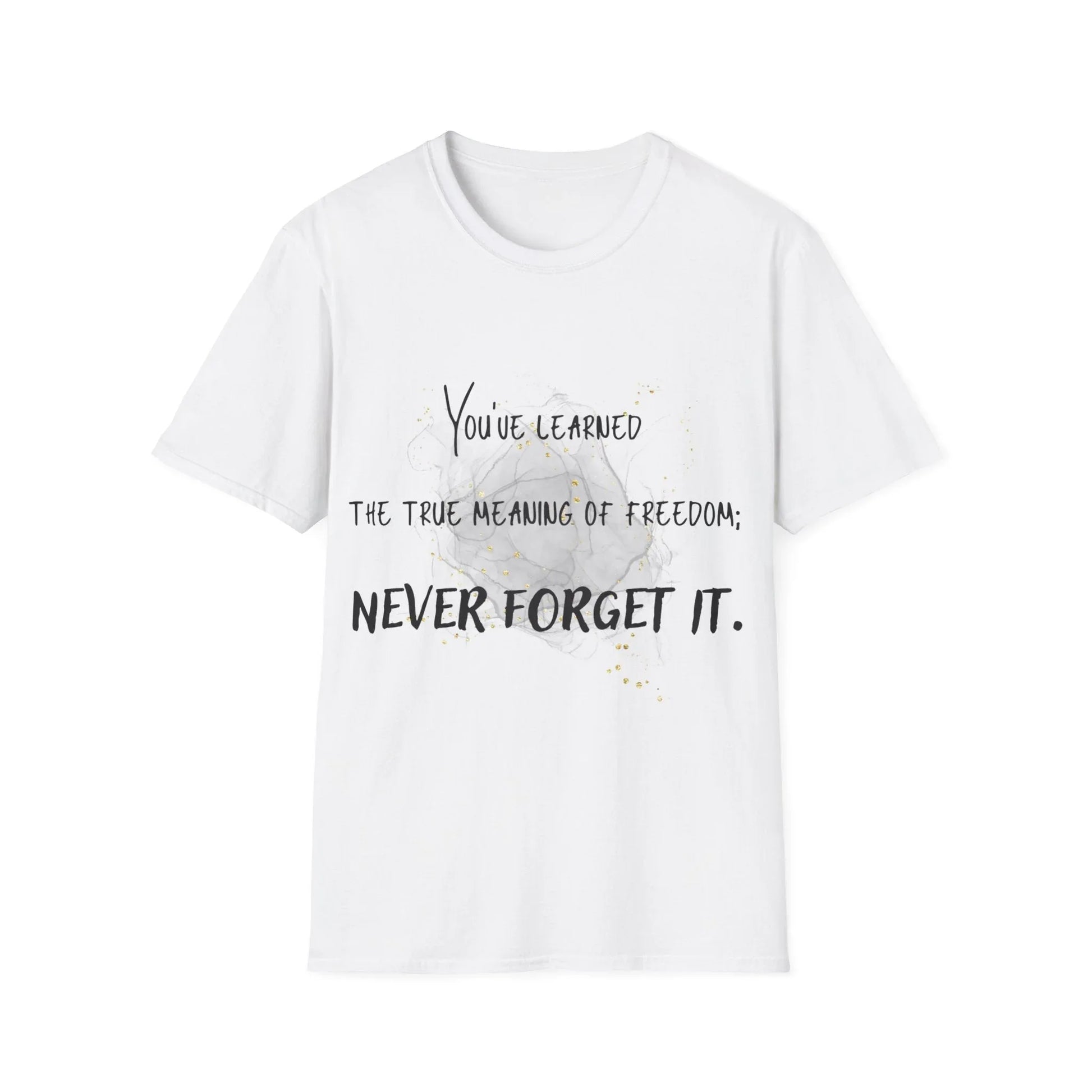 Freedom Learned | white | Unisex - White / S - T-Shirt