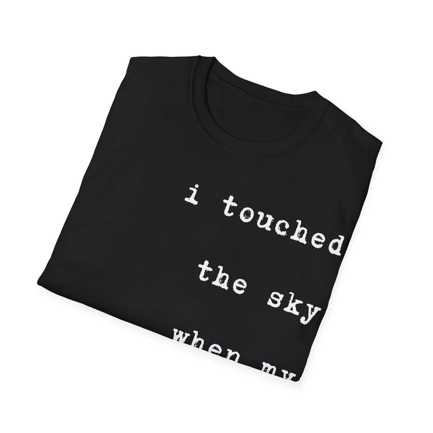 From Knees to Clouds | black | Unisex - T-Shirt