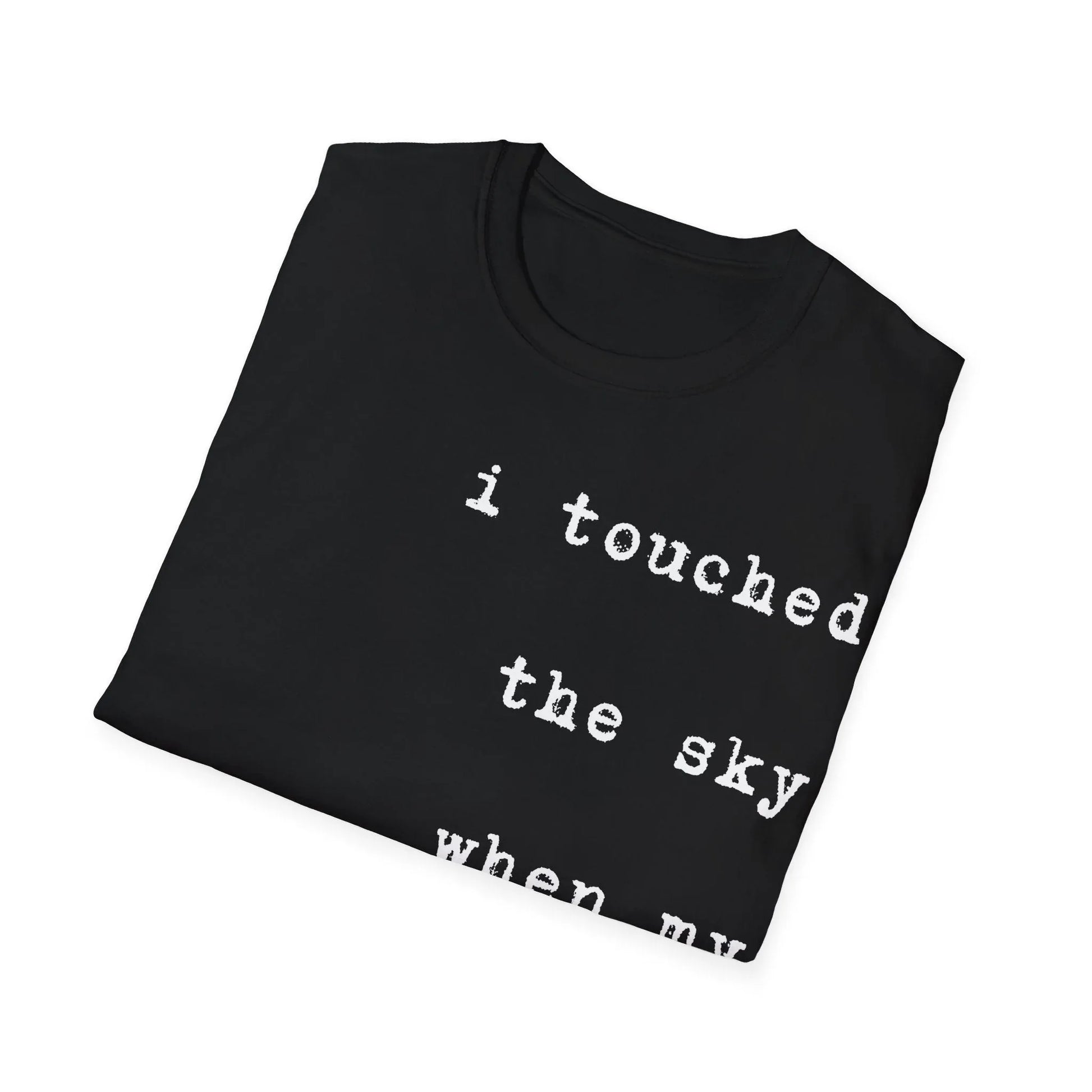 From Knees to Clouds | black | Unisex - T-Shirt