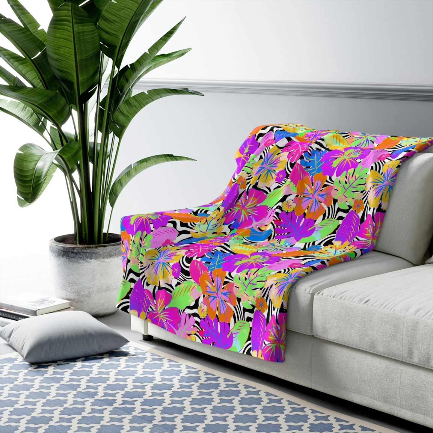Fueling the Fire Blanket - 50’’ × 60’’ - Home Decor