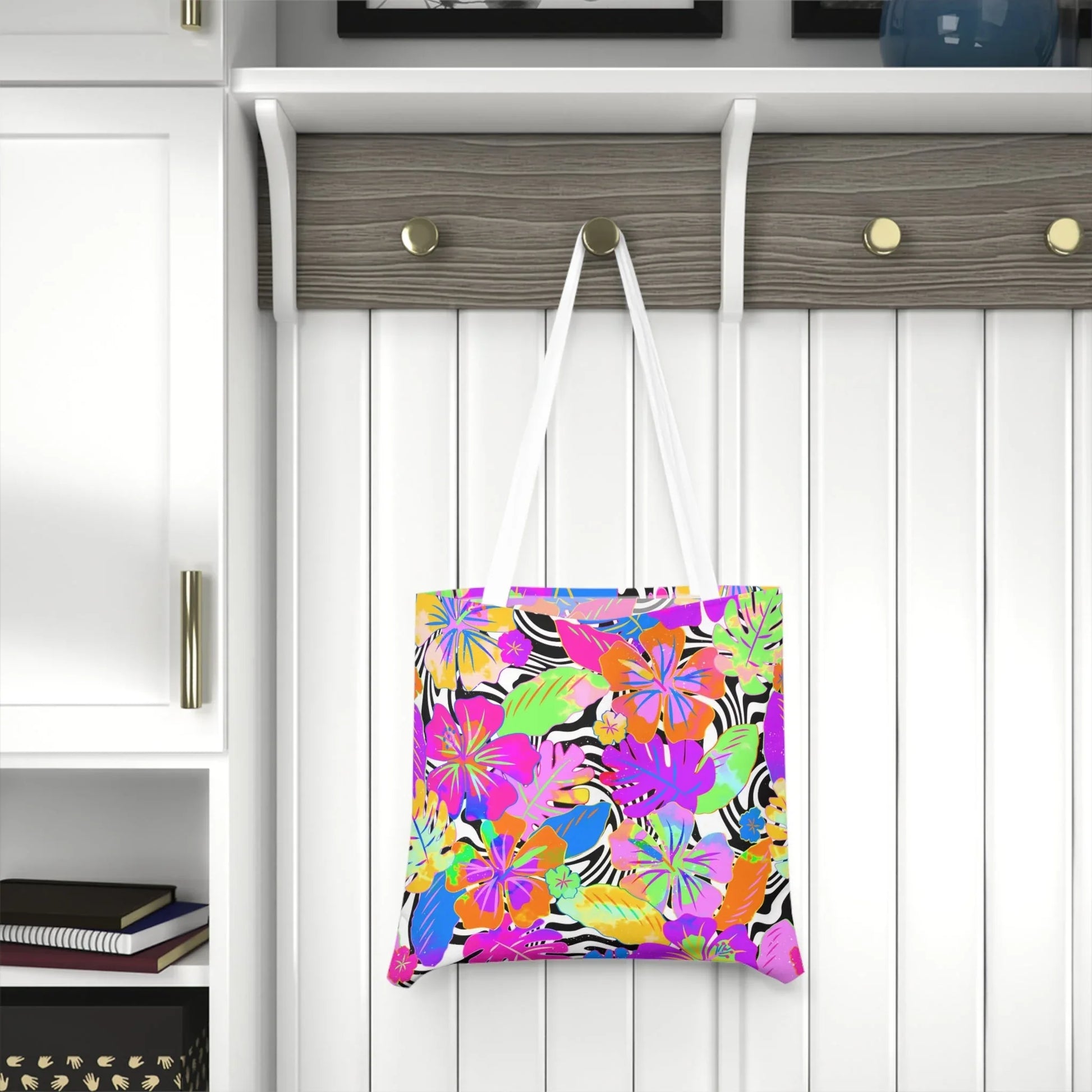 Fueling the Fire Tote Bag - One size / White - Bags