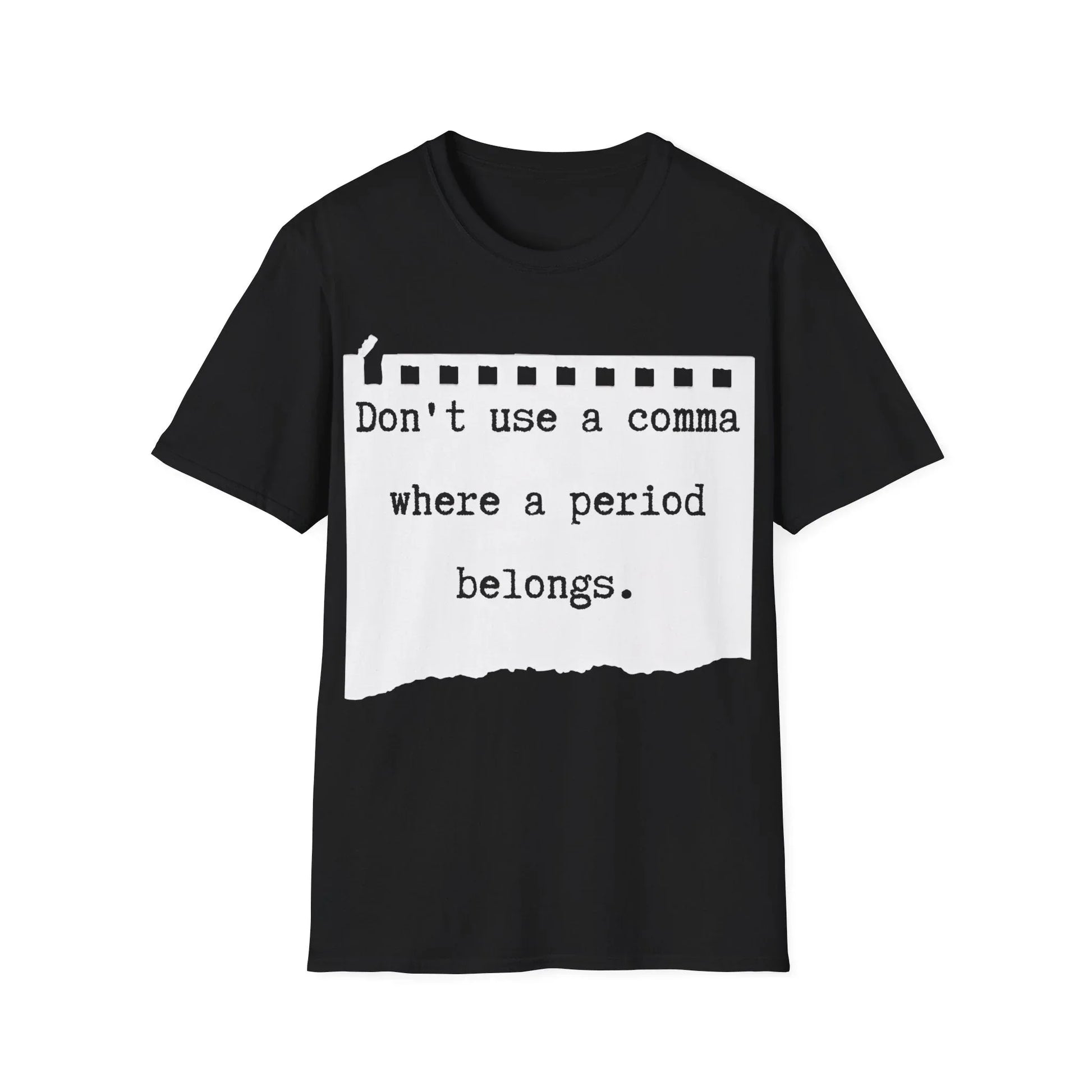 Full Stop No Pause | black | Unisex - Black / S - T-Shirt