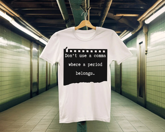 Full Stop No Pause | white | Unisex - T-Shirt