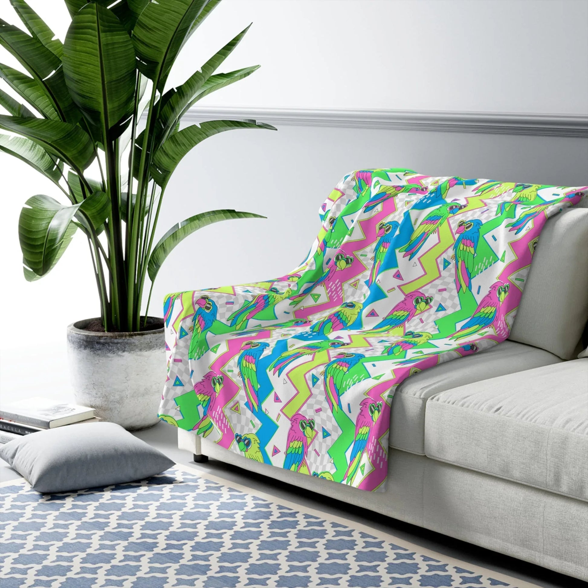 Funky Feminine Blanket - 50’’ × 60’’ - Home Decor