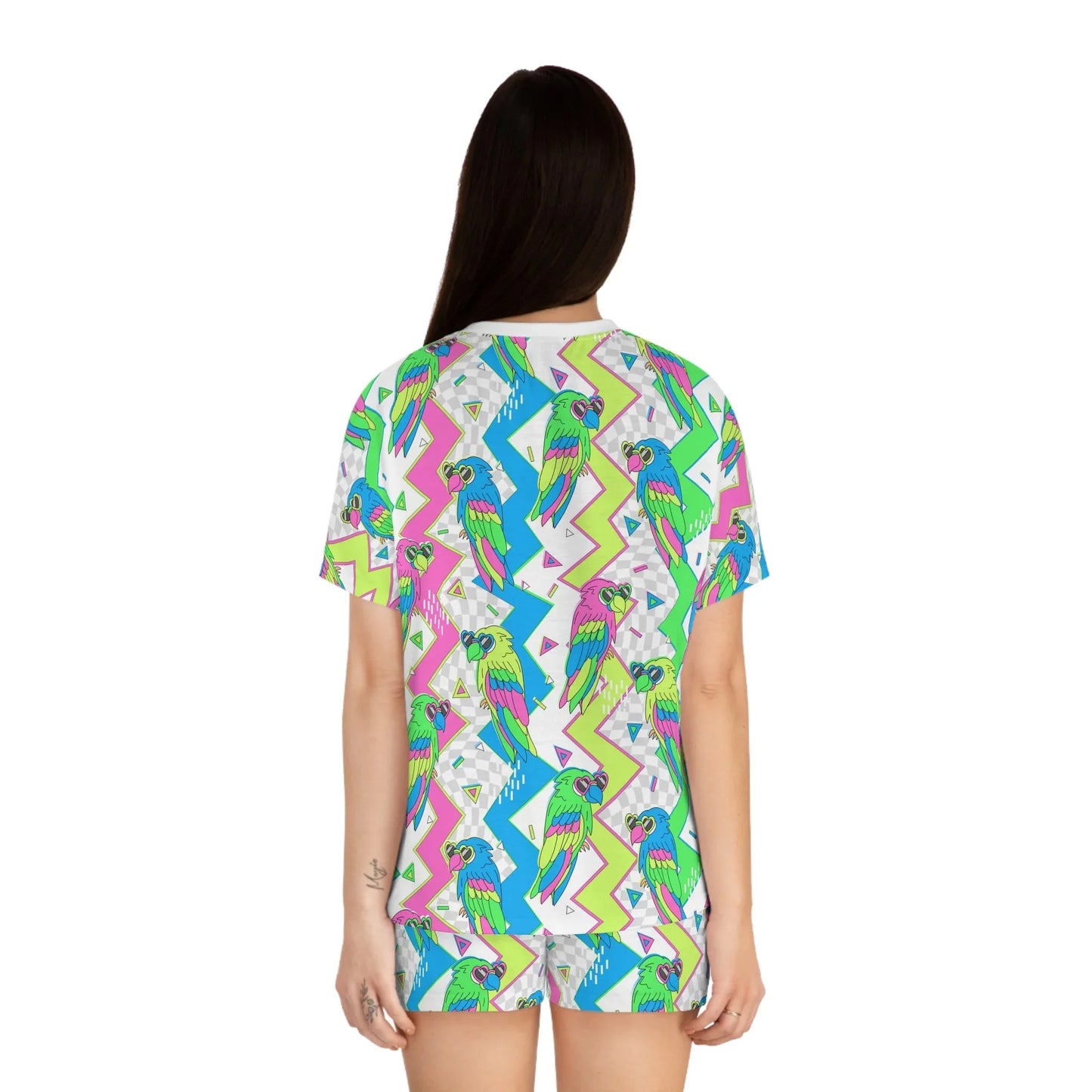 Funky Feminine Short Pajama Set - All Over Prints