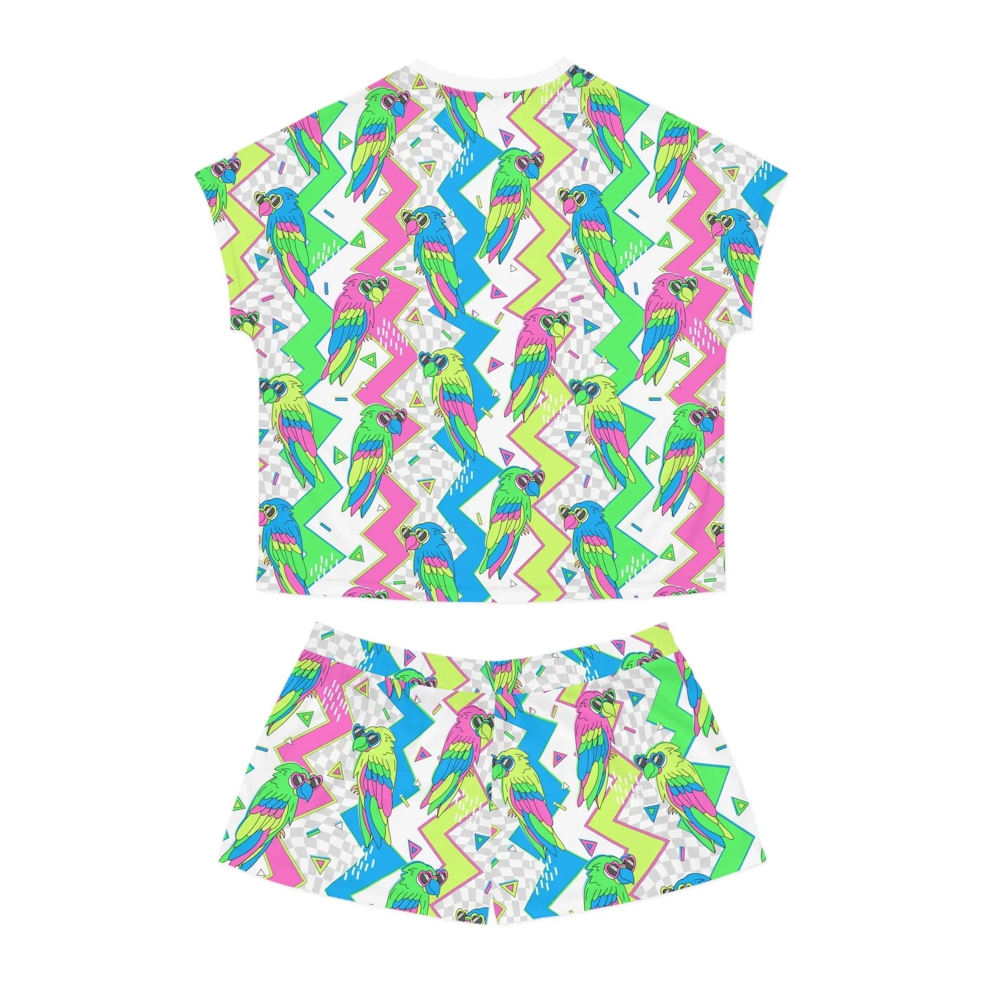Funky Feminine Short Pajama Set - All Over Prints