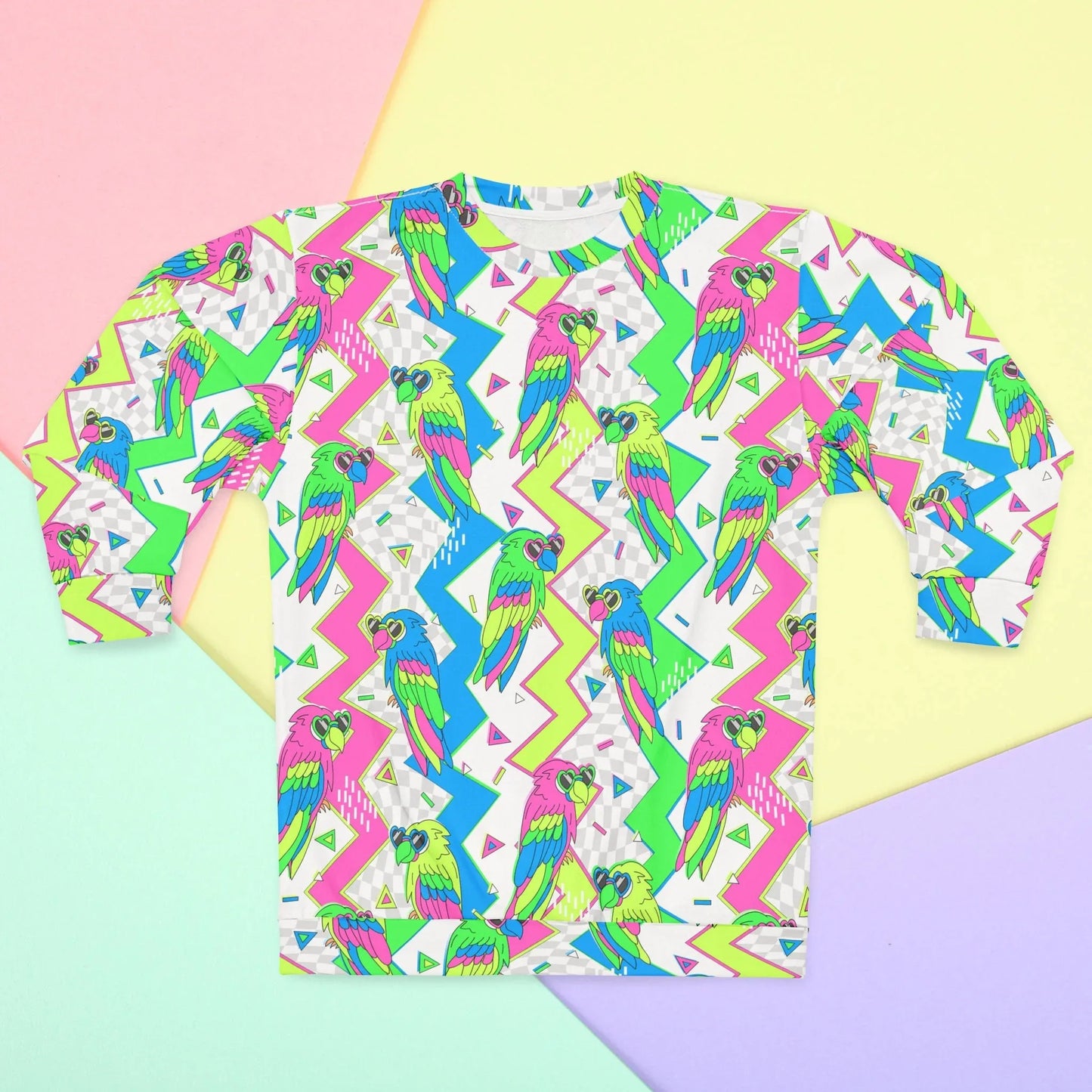 Funky Feminine Sweatshirt - XS - All Over Prints