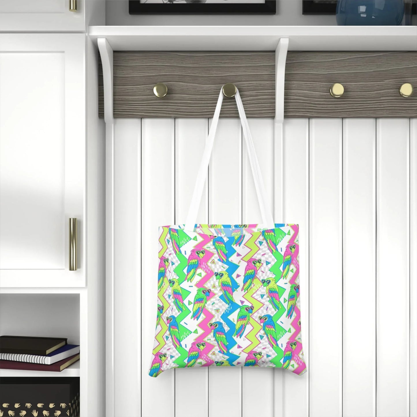 Funky Feminine Tote Bag - One size / White - Bags