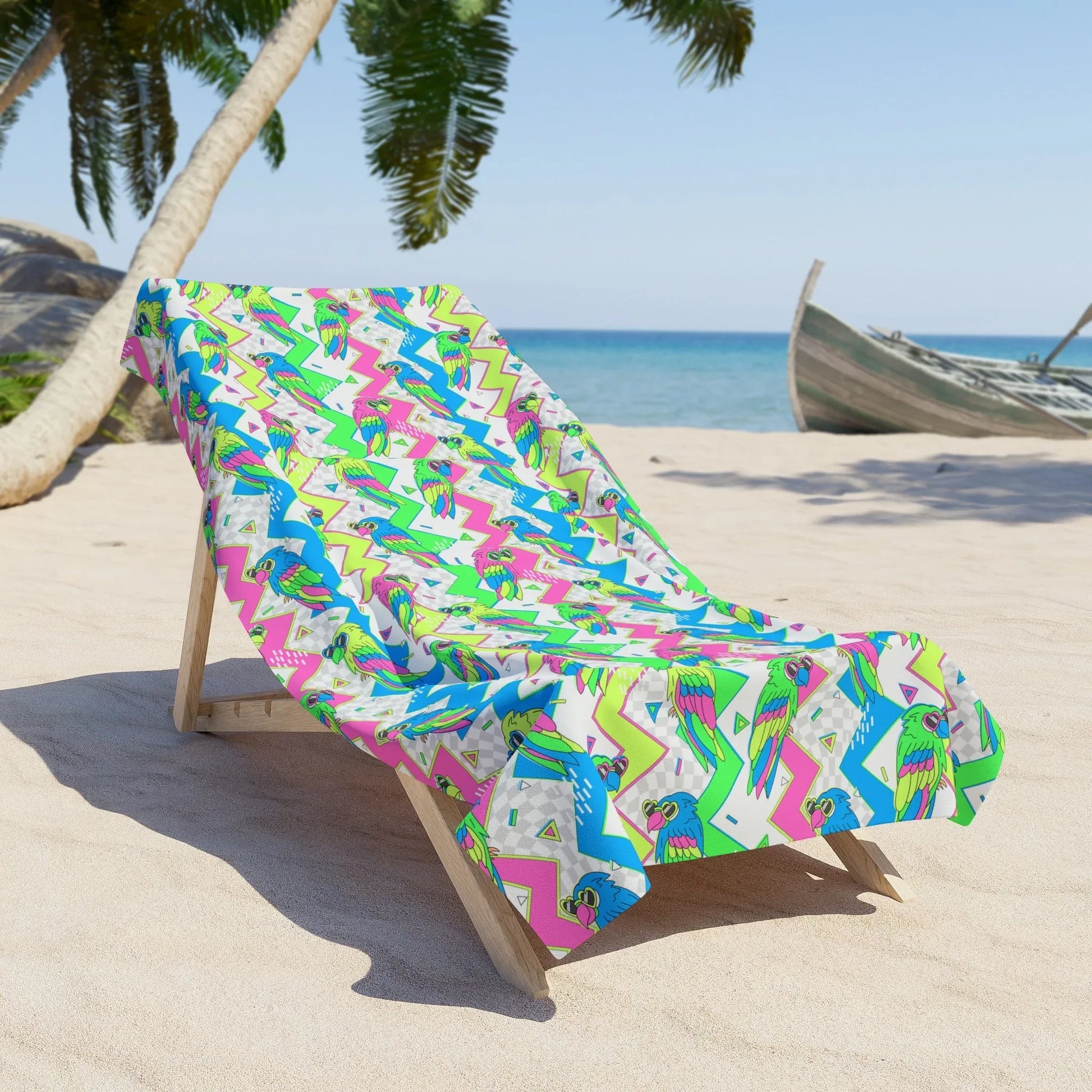 Funky Feminine Towel - 36’’ × 72’’ - Home Decor