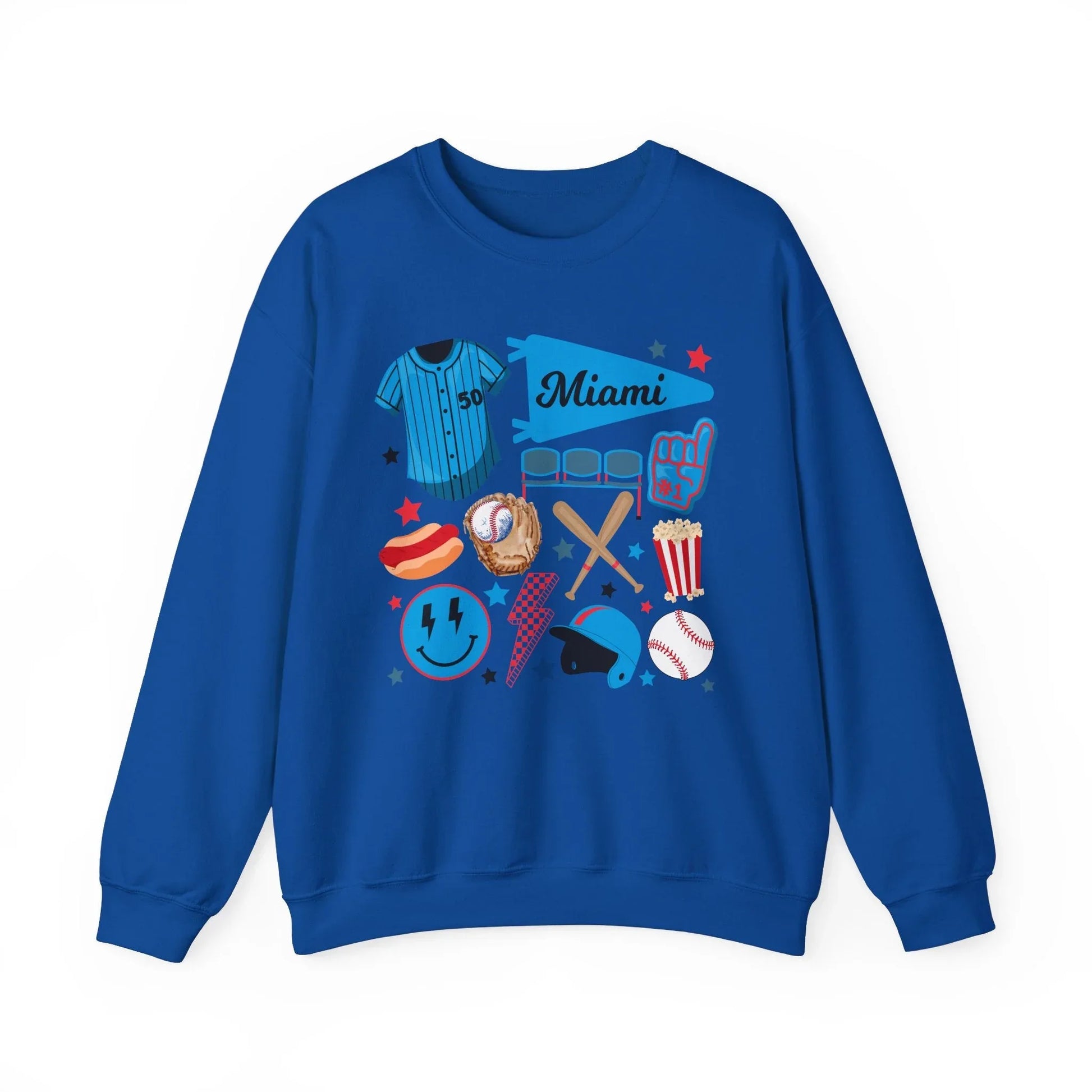 Game Day Miami Sweatshirt | Unisex - Royal / S