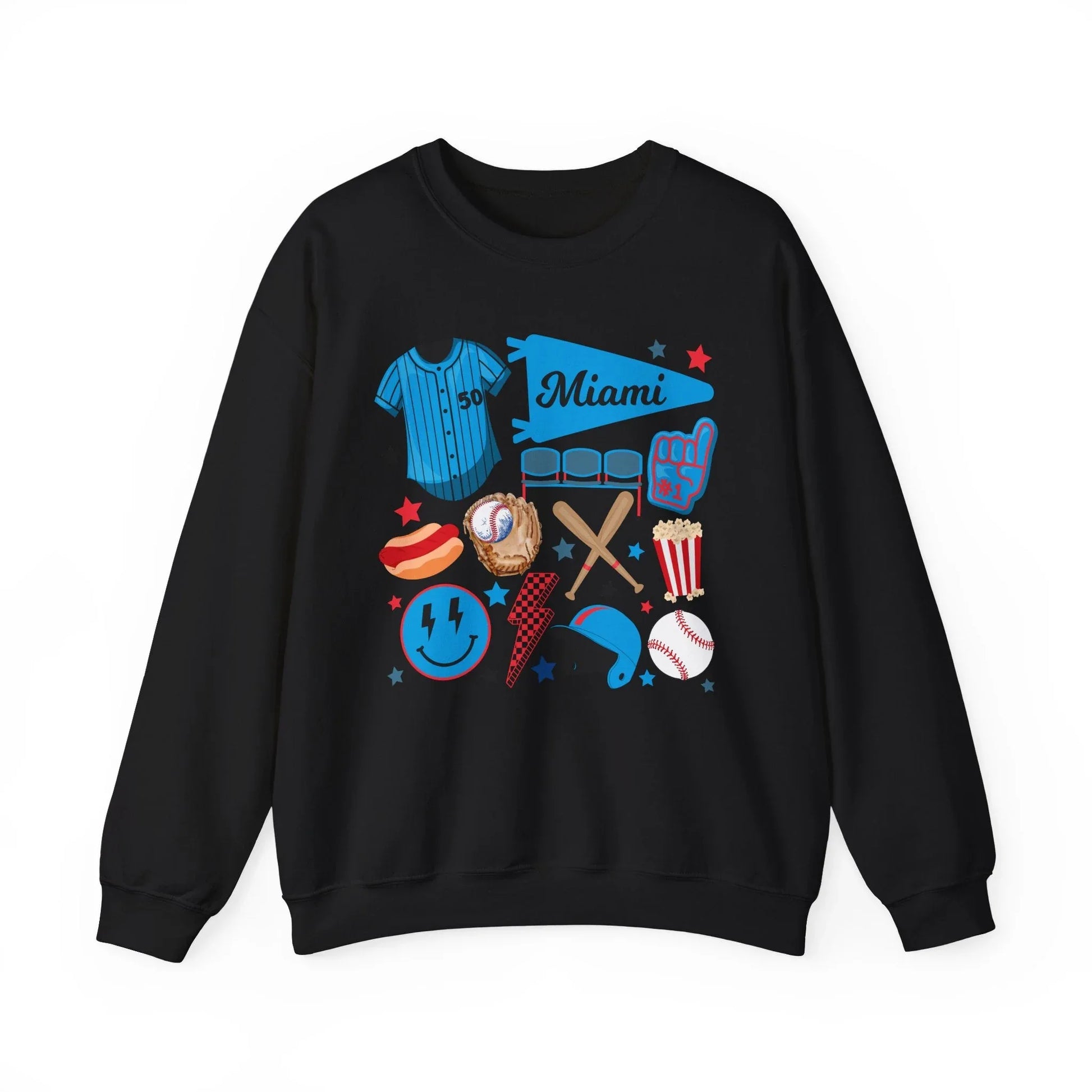 Game Day Miami Sweatshirt | Unisex - Black / S