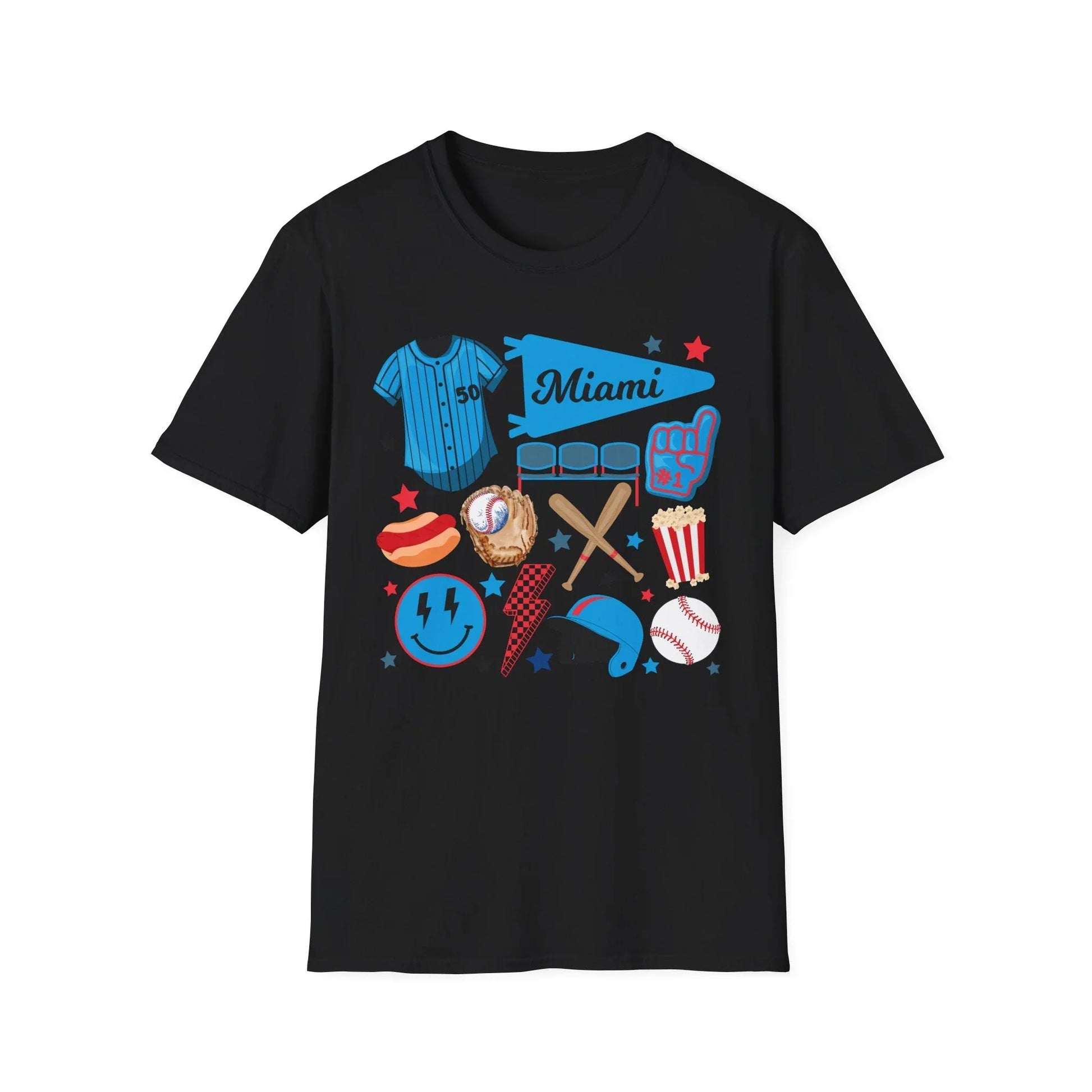 Game Day Miami T-Shirt | Unisex - XS / Black
