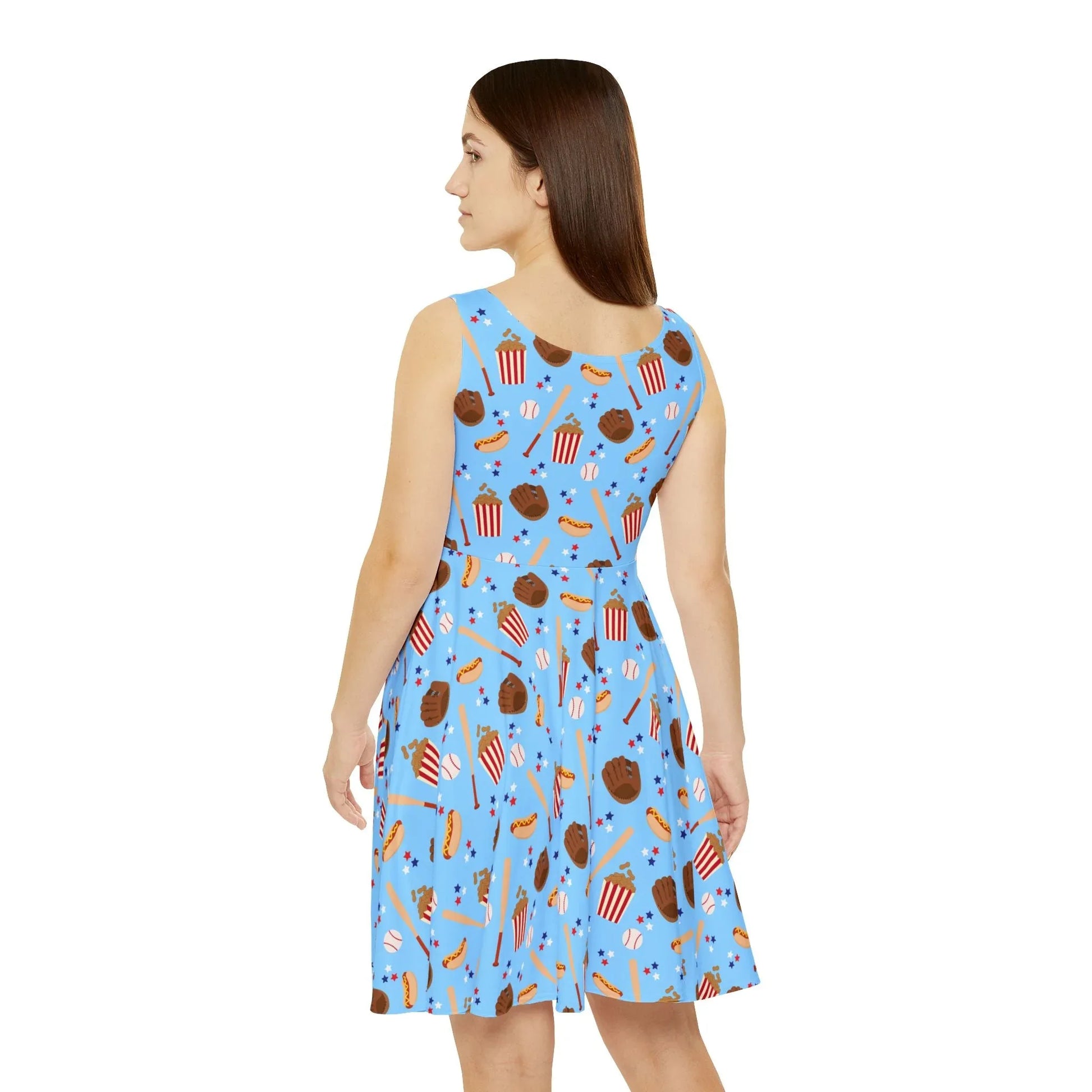 Game Day Skater Dress - All Over Prints