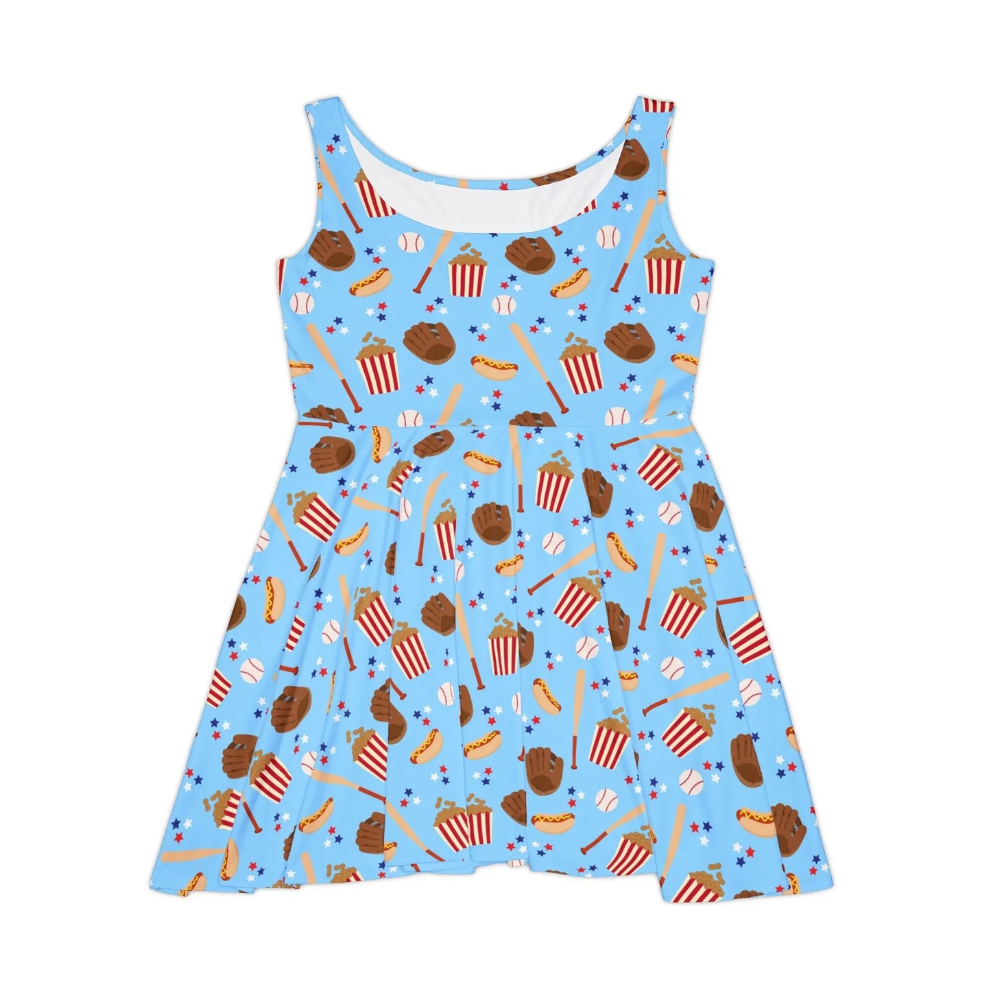 Game Day Skater Dress - XS - All Over Prints