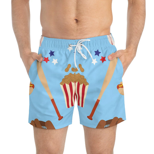 Game Day Swim Trunks - All Over Prints