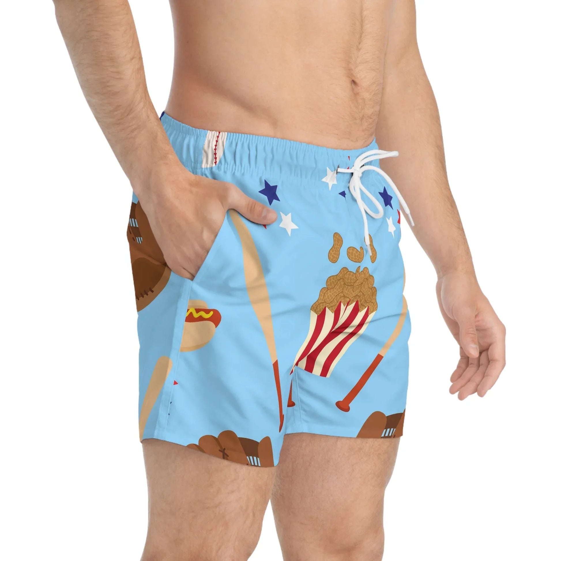 Game Day Swim Trunks - All Over Prints