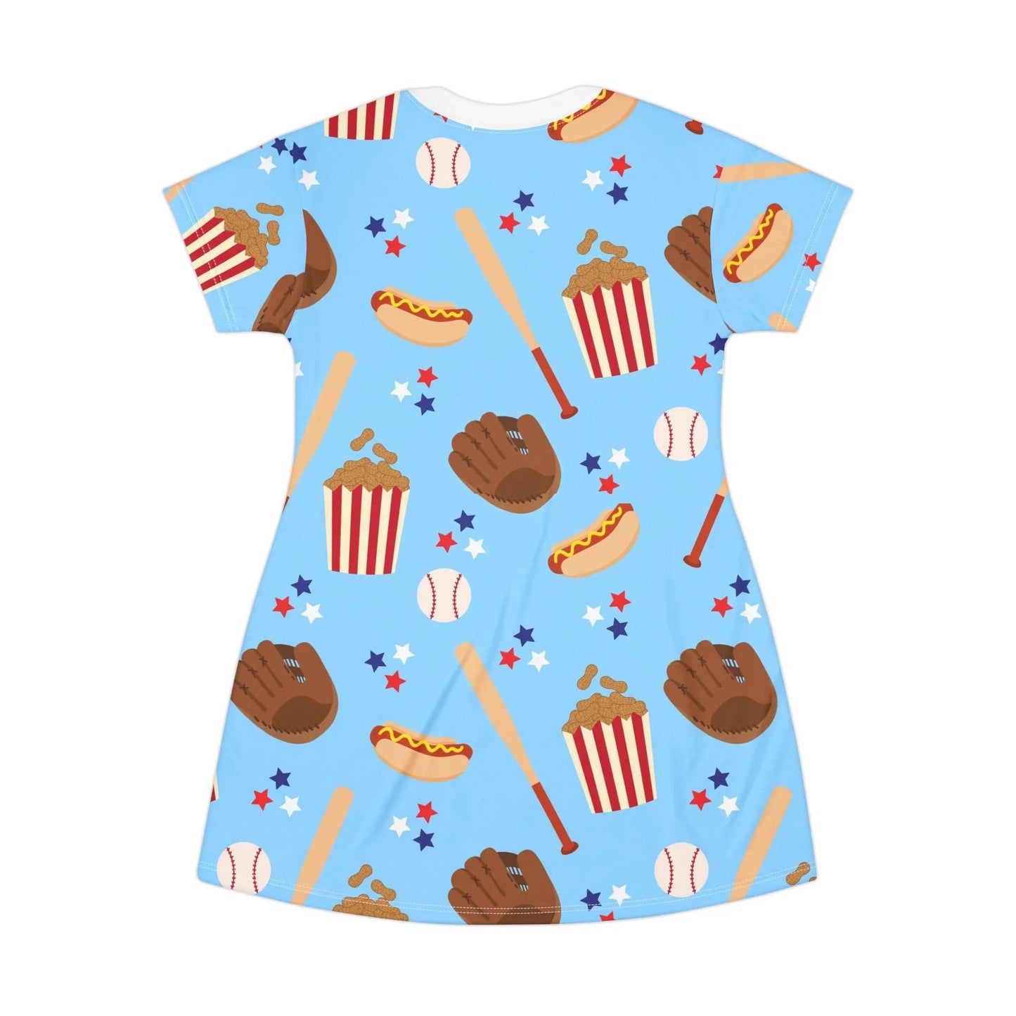 Game Day T-Shirt Dress - All Over Prints