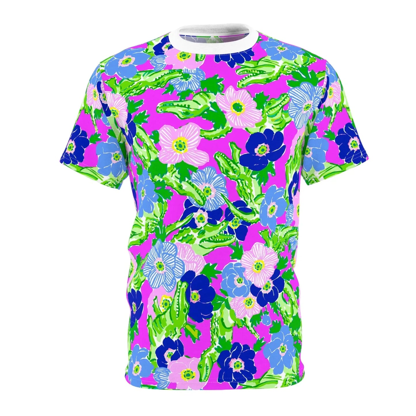 Gator Groove All-Over-Print T-Shirt - White stitching / 4 oz. / S - All Over Prints