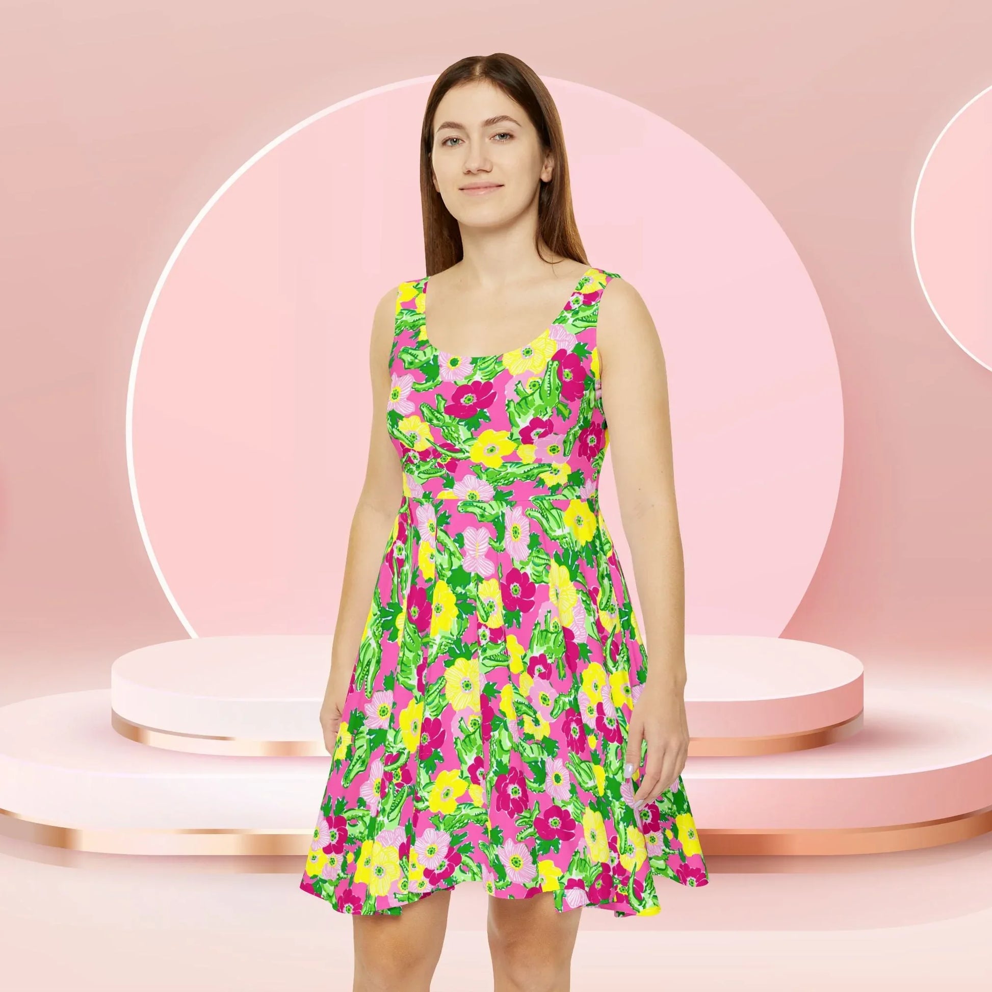Gator Groove Skater Dress - All Over Prints