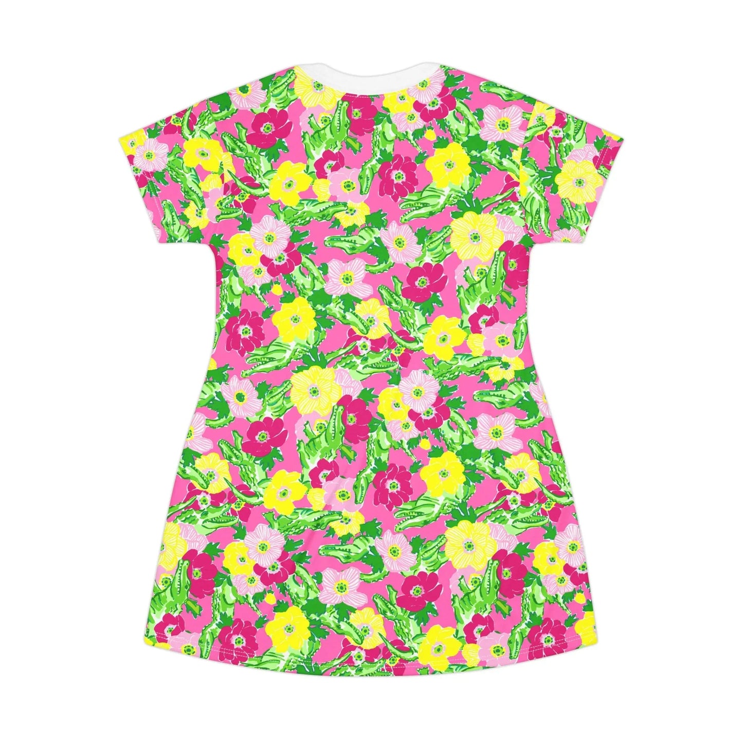 Gator Groove T-Shirt Dress - All Over Prints
