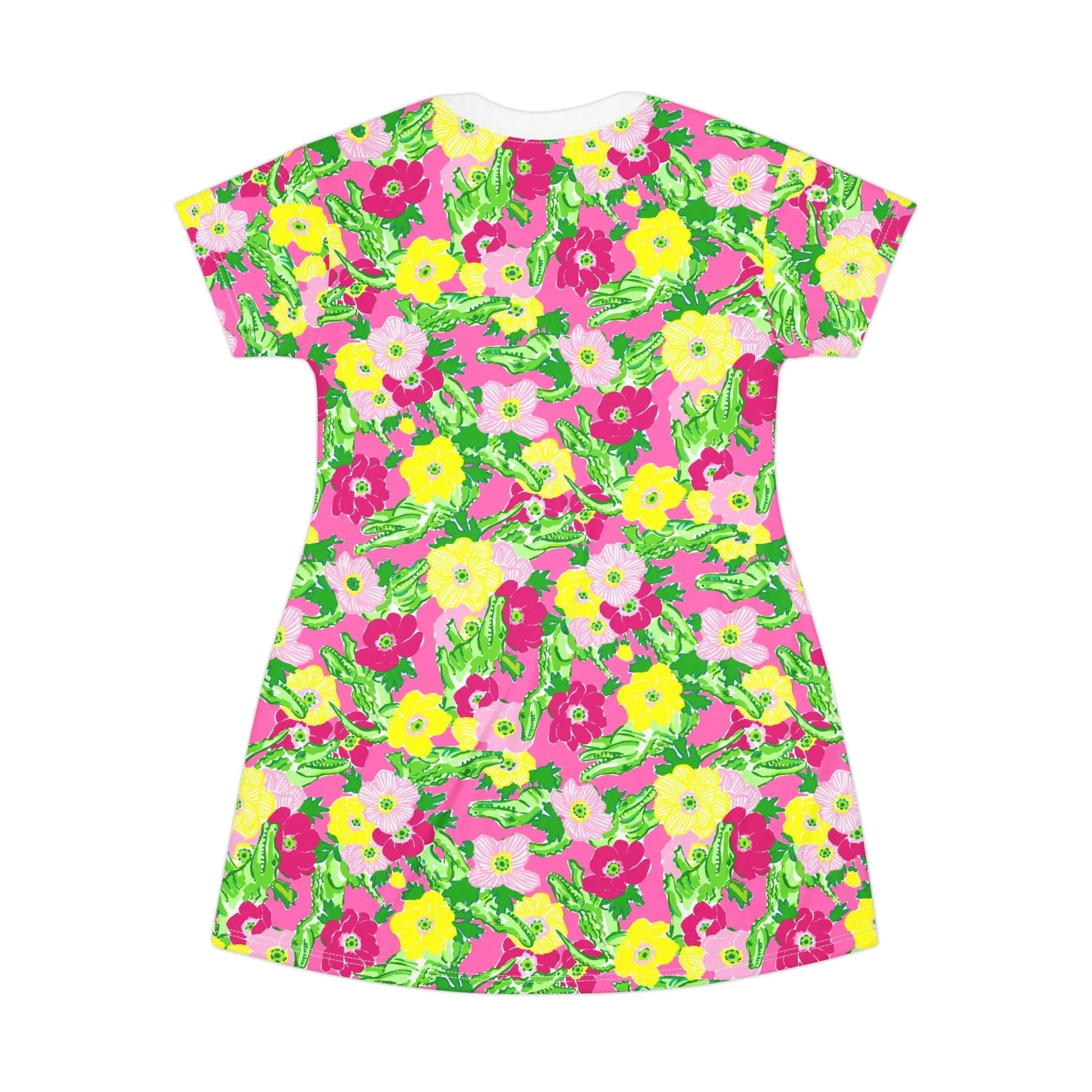 Gator Groove T-Shirt Dress - All Over Prints