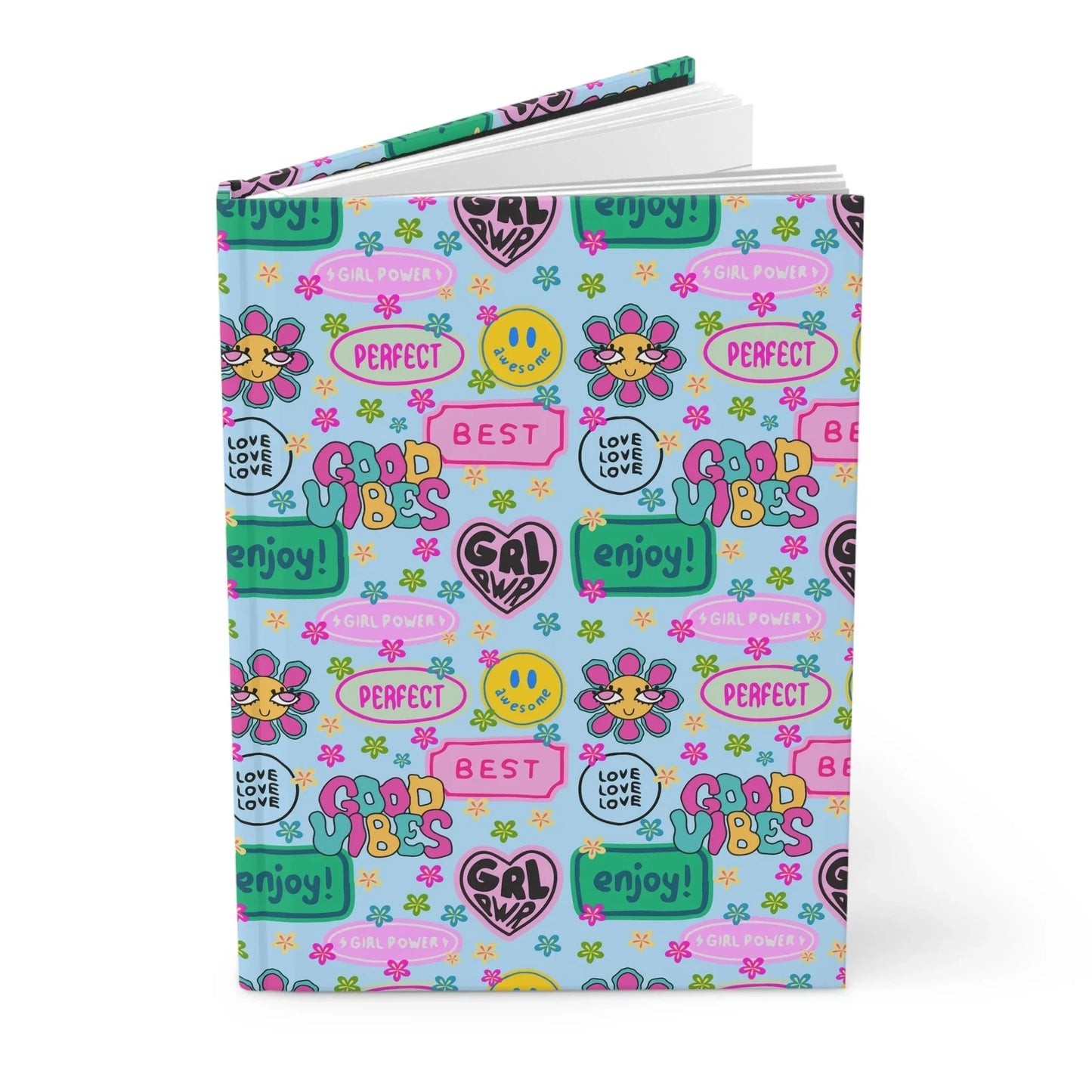 Girl Power Good Vibes Hardcover Journal - Paper products