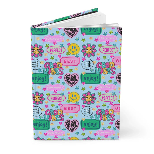 Girl Power Good Vibes Hardcover Journal - Paper products