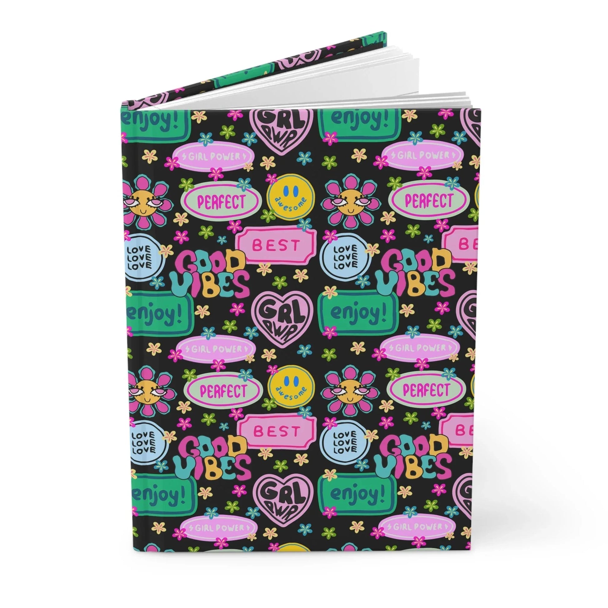 Girl Power Good Vibes Hardcover Journal - Paper products