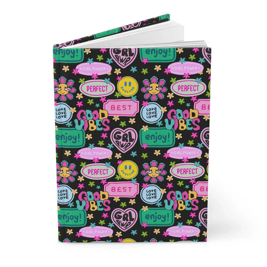 Girl Power Good Vibes Hardcover Journal - Paper products