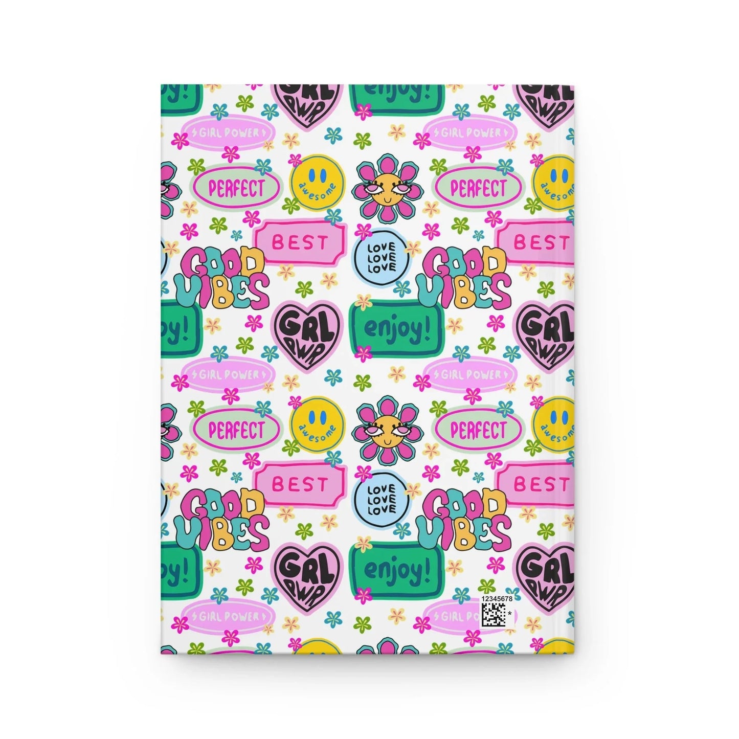 Girl Power Good Vibes Hardcover Journal - Paper products