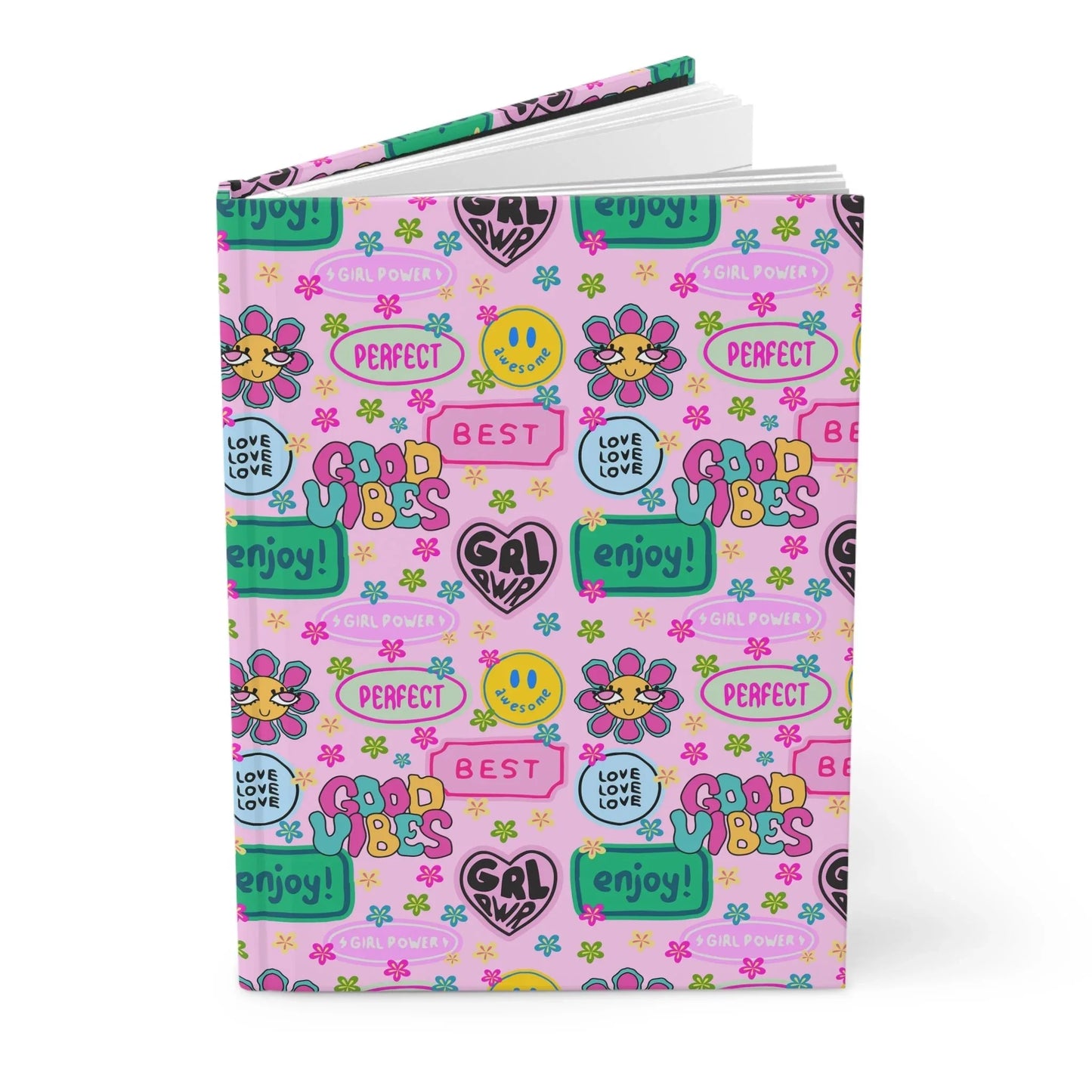 Girl Power Good Vibes Hardcover Journal - Paper products