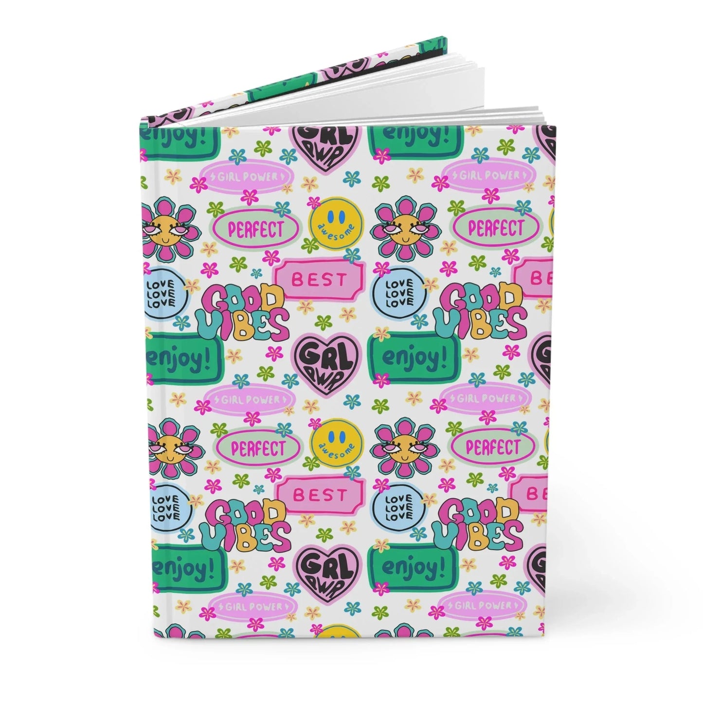 Girl Power Good Vibes Hardcover Journal - Paper products
