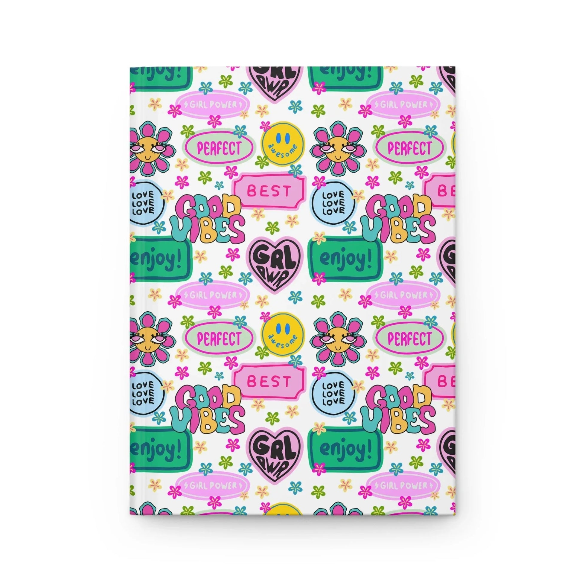 Girl Power Good Vibes Hardcover Journal - Paper products